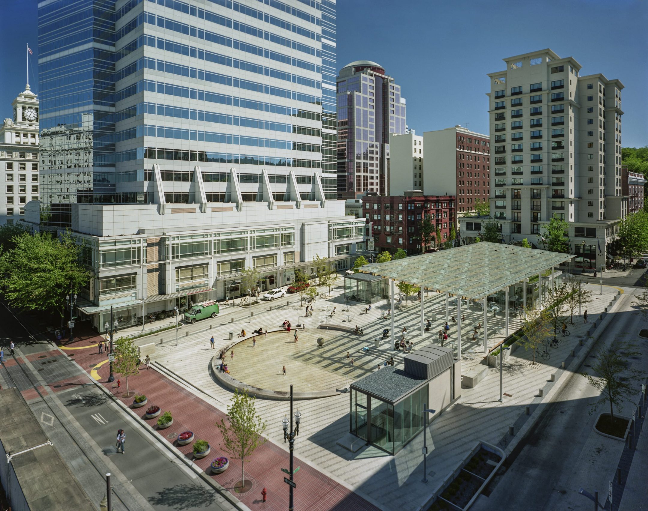 TVA Architects — Director Park Pavilions