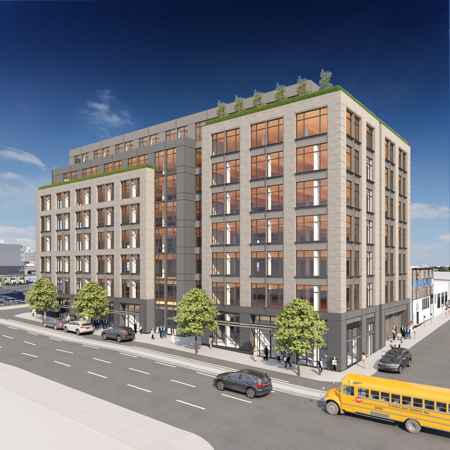 TVA Architects DETAILS EMERGE ON 100 FOOT CLT BUILDING IN PORTLAND S 