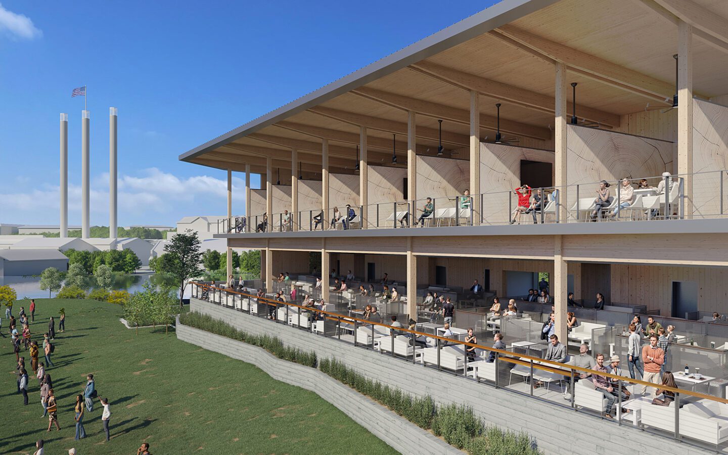 Hayden Homes Amphitheater Amenity Building slideshow image